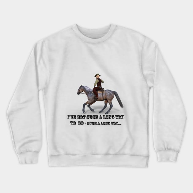 Such A Long Way Crewneck Sweatshirt by MarsDrive